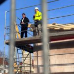 Richtfest Funktionsgebäude am Kunstrasenplatz