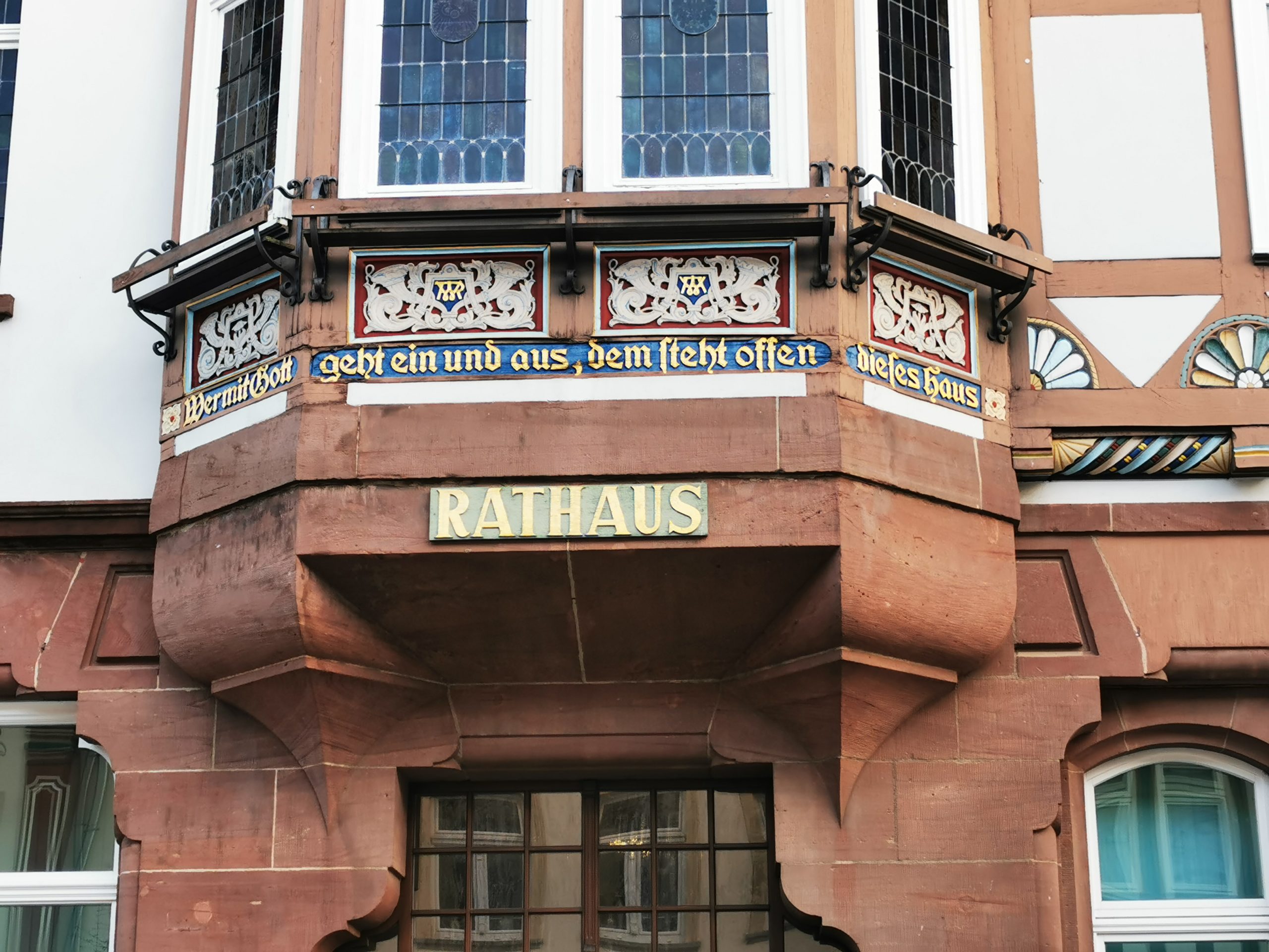Eingangsportal Rathaus