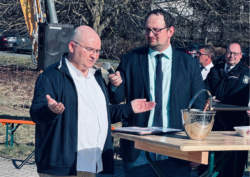 Baustellensegnung FW Kreuzebra
