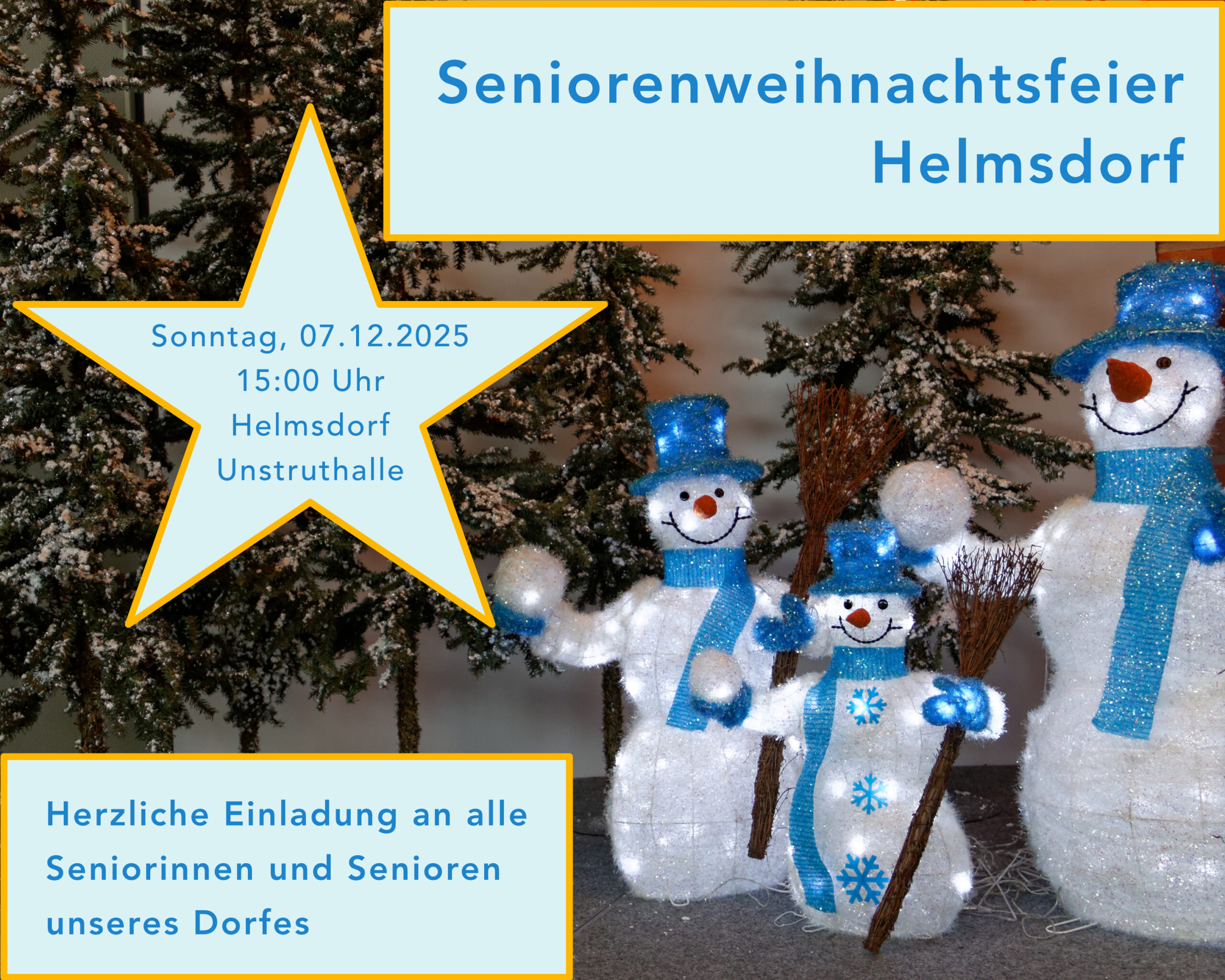 Seniorenweihnachtsfeier Helmsdorf