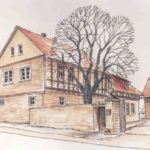 Zeichnung Gutshaus Hüpstedt