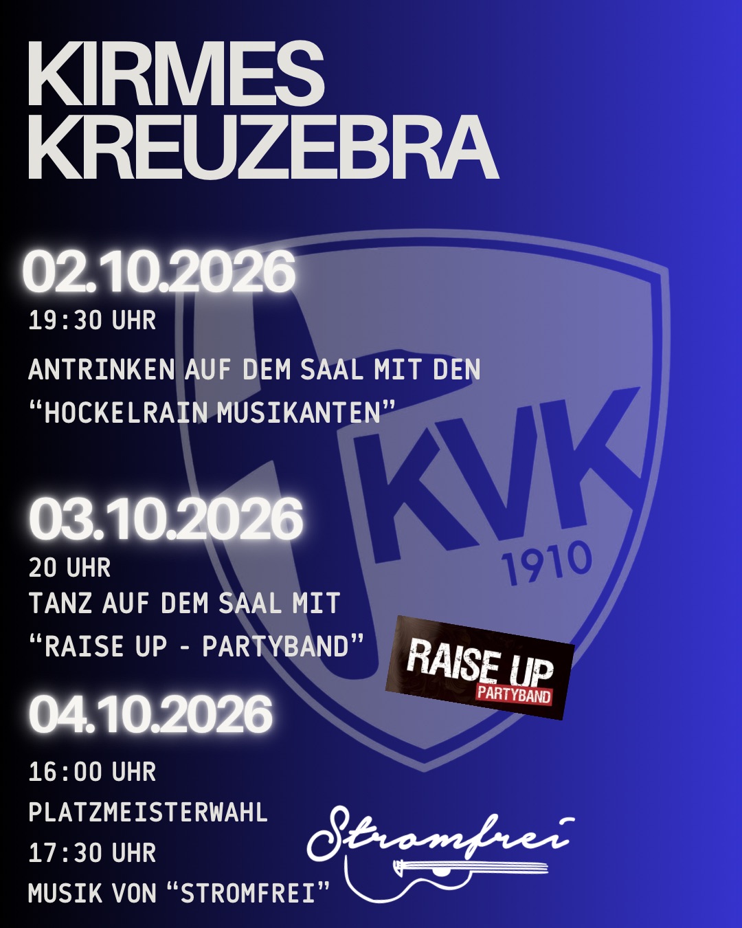 Kirmes Kreuzebra