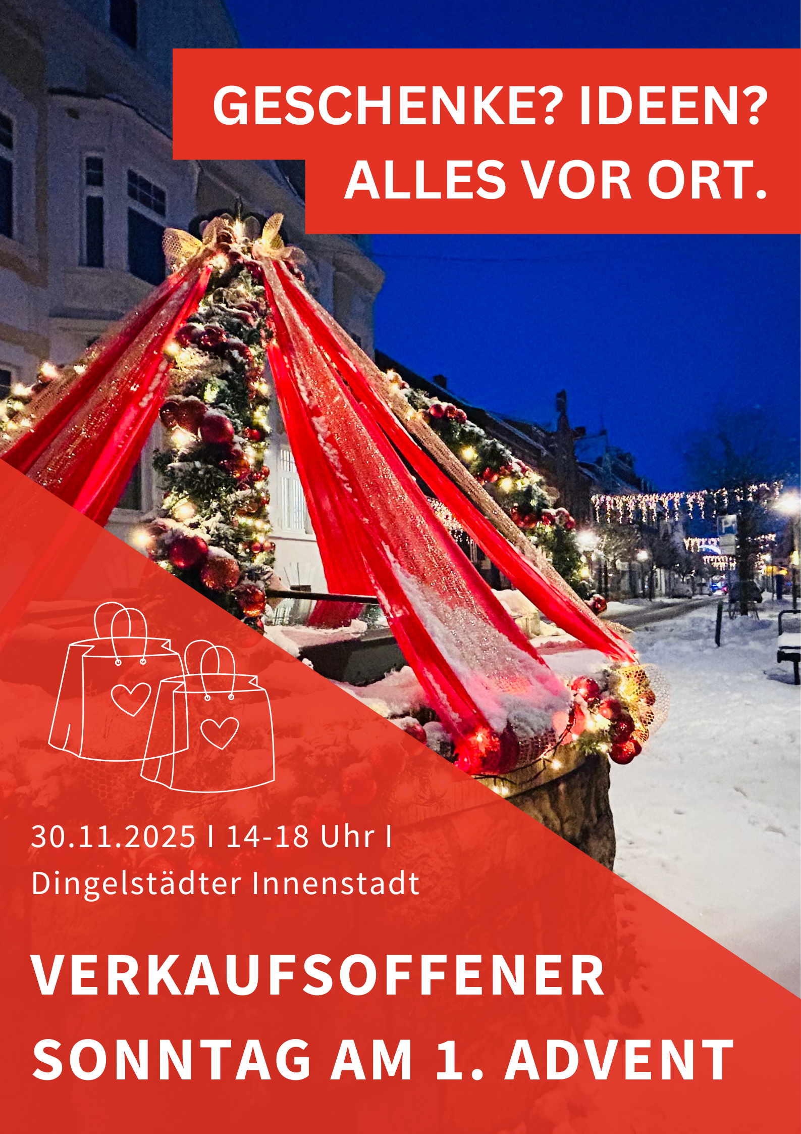 Verkausoffener Sonntag – Dingelstädter Einkaufsstraße