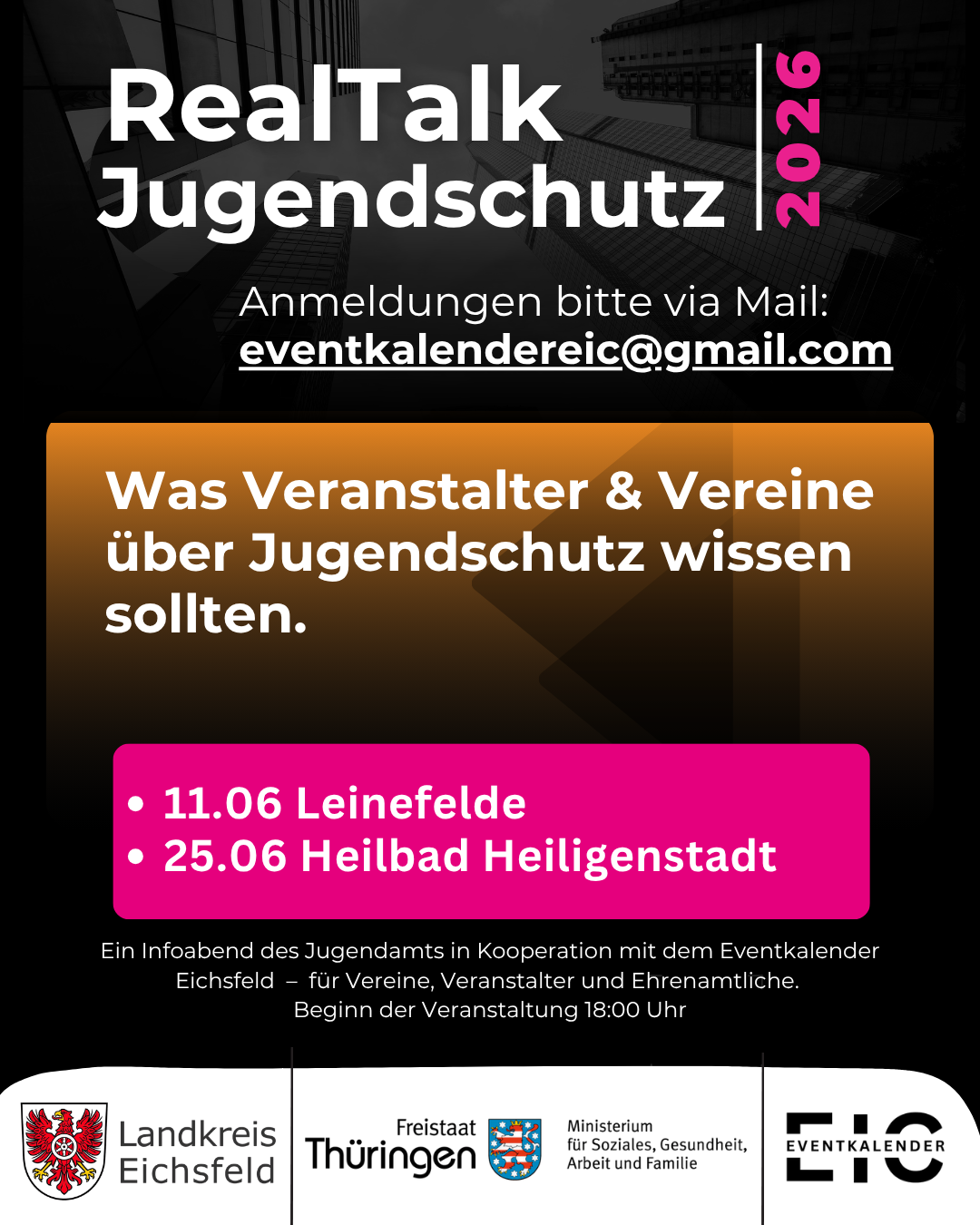 Real Talk Jugendschutz 2026 – Was Veranstalter & Vereine über Jugendschutz wissen sollten Real Talk Jugendschutz 2026 – Was Veranstalter & Vereine über Jugendschutz wissen sollten