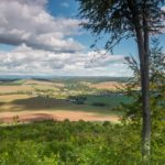 Weitblick von der schönen Aussicht