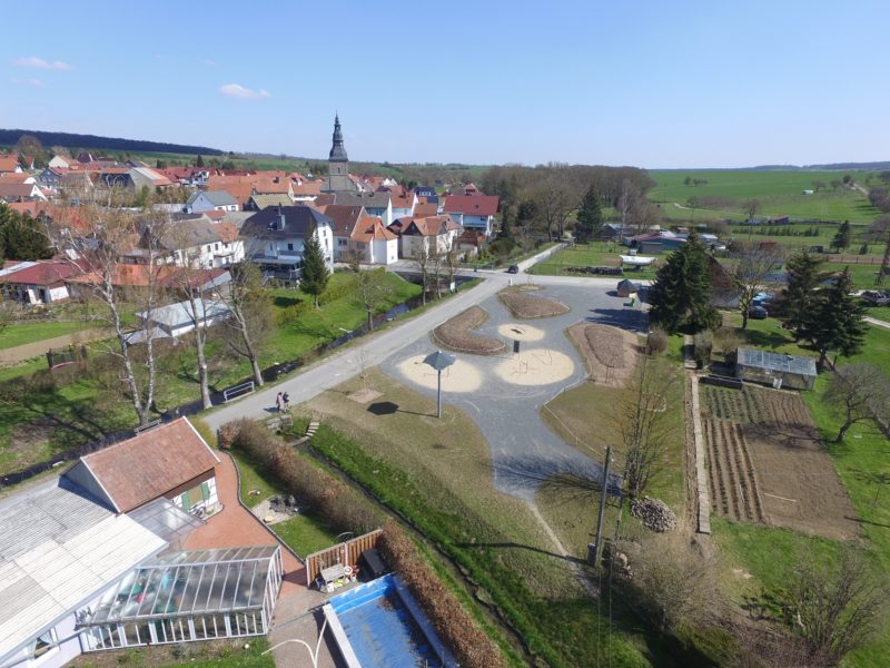 Silberhausen von der Drone fotografiert