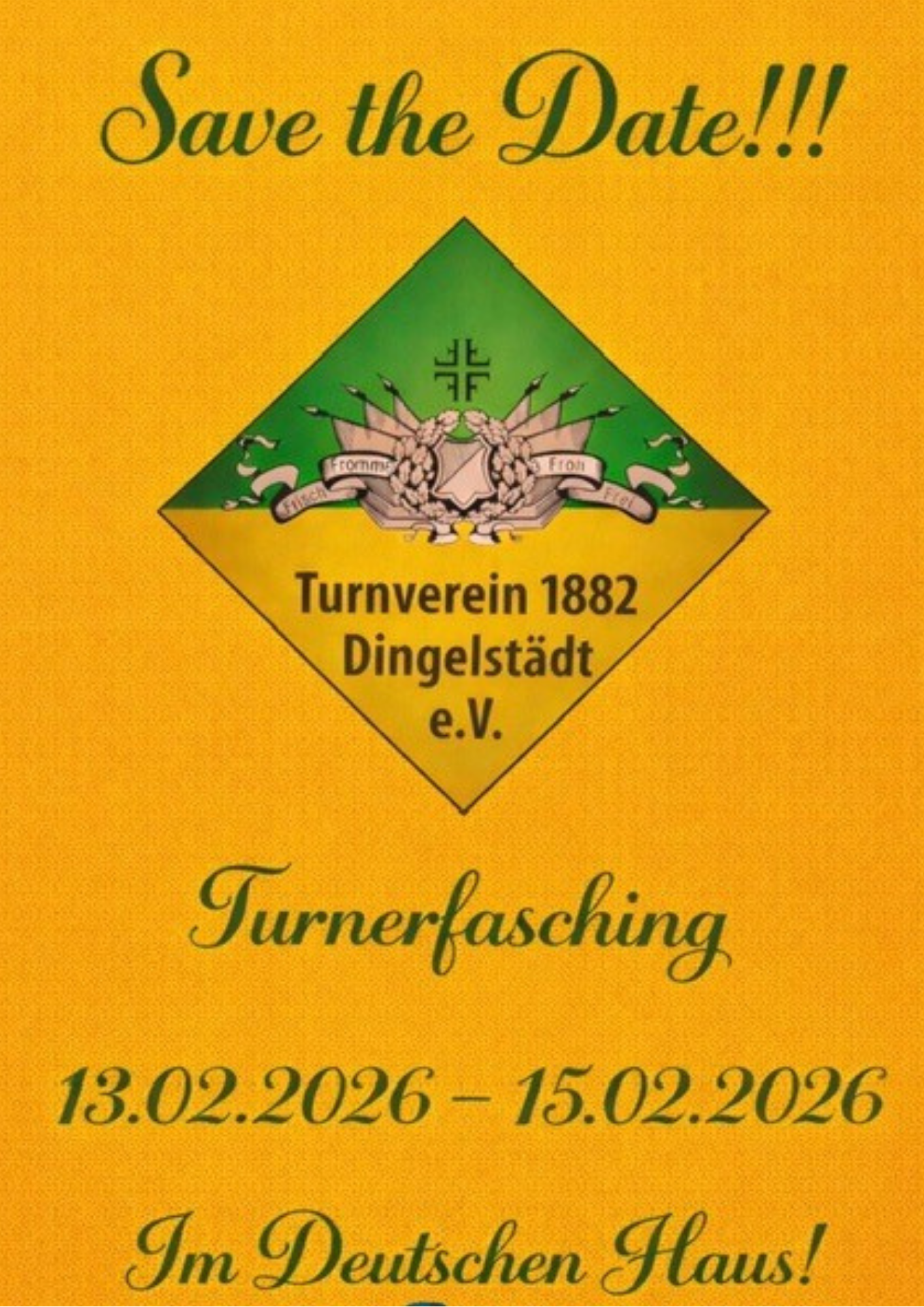 Turnerfasching in Dingelstädt (13.-15.02.2026)
