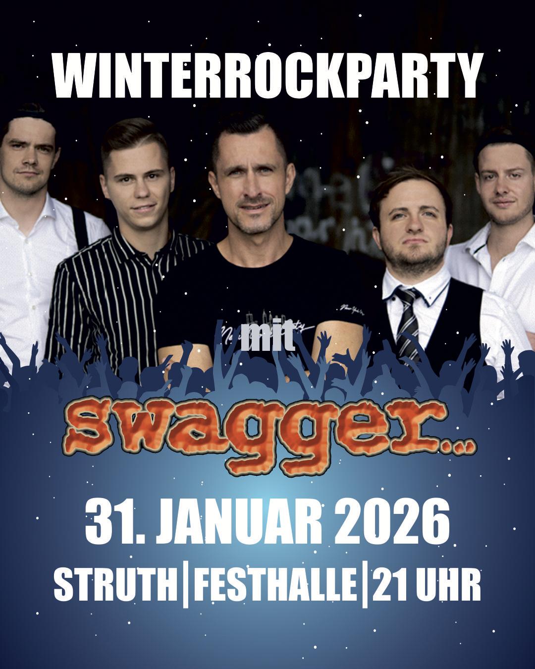 Winterrockparty mit Swagger