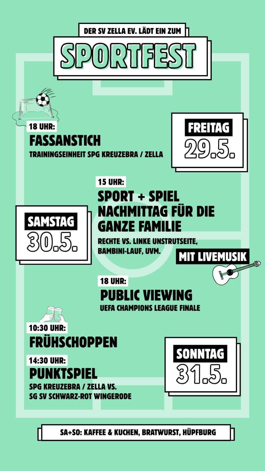 Sportfest in Zella