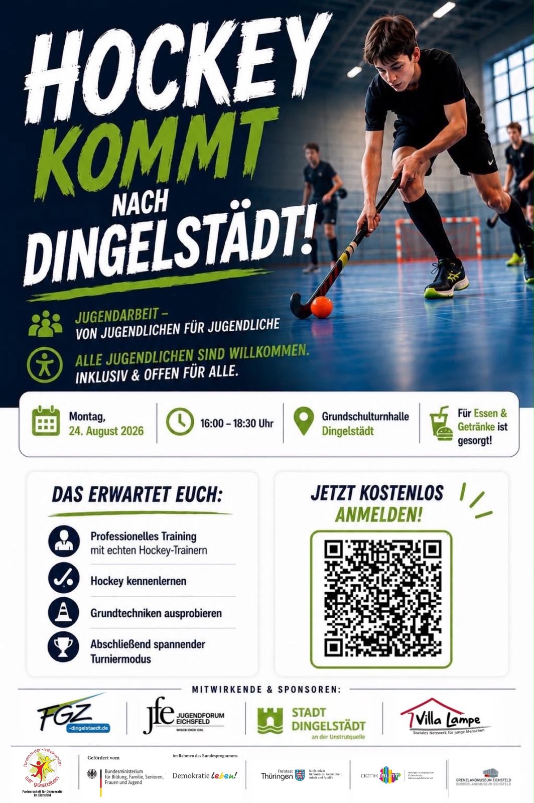 Hockey kommt nach Dingelstädt!